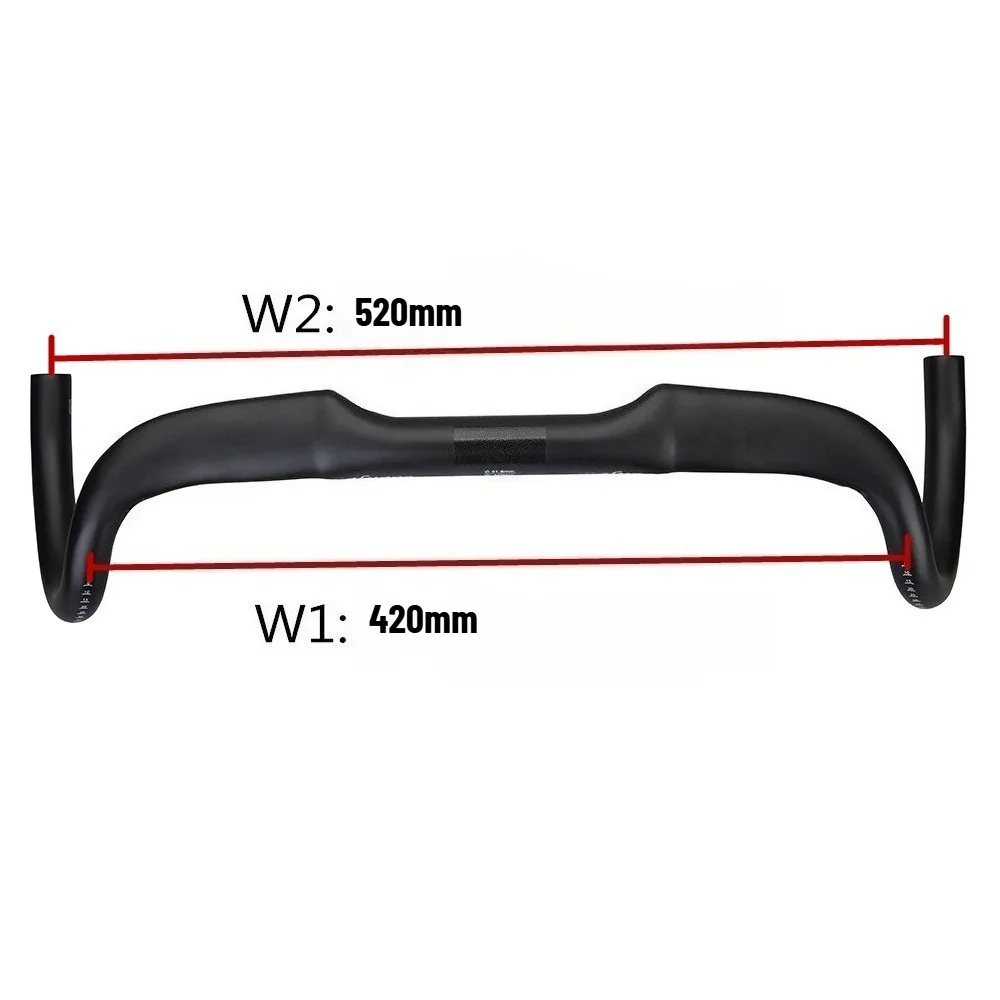Carbon Aero-Rennlenker, 25 Grad 31,8 mm Fahrradlenker, Vollständig Interne Kabelführung Rennradlenker Fahrradzubehör – Detail 11