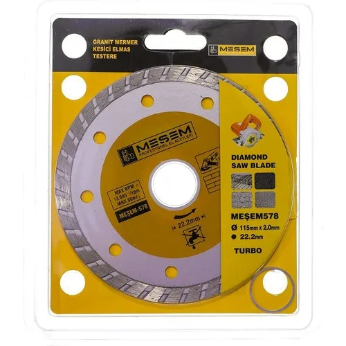 Meşem Granite Marble Cutter Diamond Saw Blade 115MM