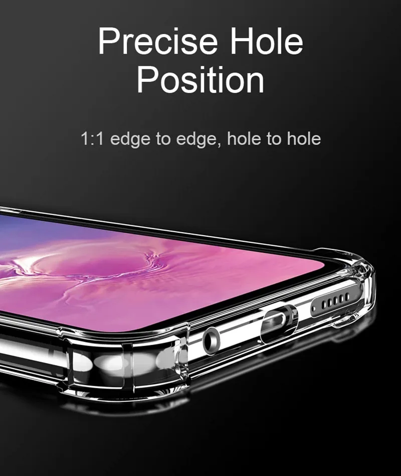 Custodia antiurto spessa per Samsung Galaxy S22 S21 S20 S23 Ultra S10 S8 S9 Plus Custodia per telefono per Samsung Note 10 9 8 Cover in silicone