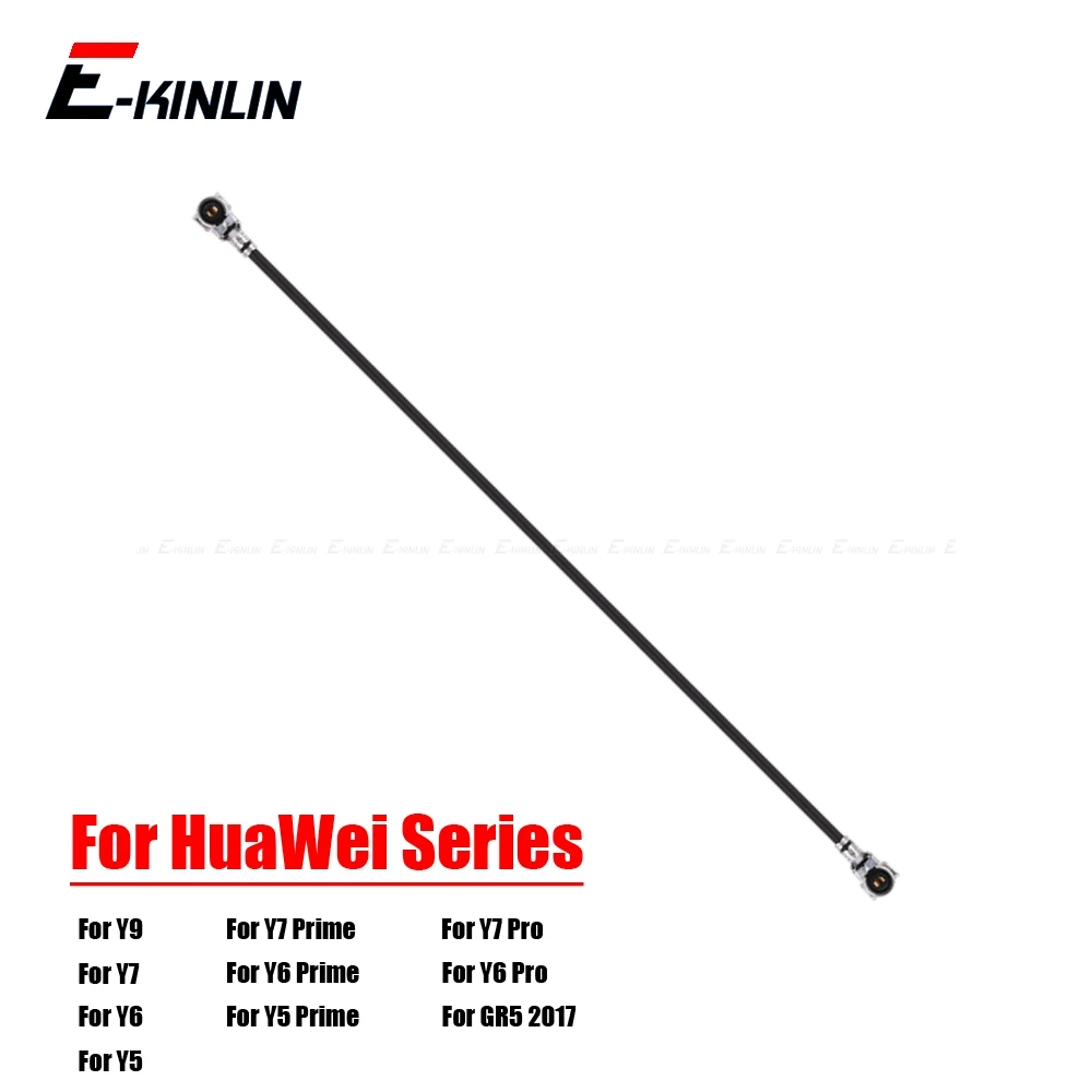 For HuaWei Y9 Y7 Y6 Pro Y5 Prime 2019 2018 GR5 2017 Antenna Signal Wifi Coaxial Connector Aerial Flex Cable Ribbon