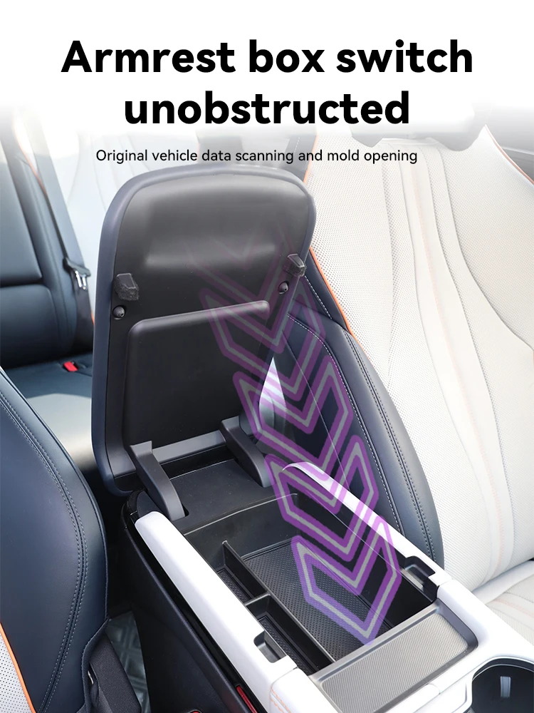 Byd song plus、センターコンソールオーガナイザー、トレイアクセサリー、チャンピオンエディション、2023用カー中央コンソール収納ボックス