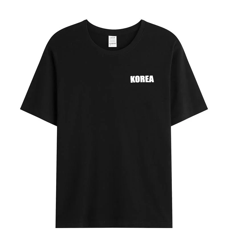 2025 ROKA Style Pure Cotton Personalized Printed Pure Cotton Short Sleeved T-shirt Cool Short Sleeved Fitness Shirt