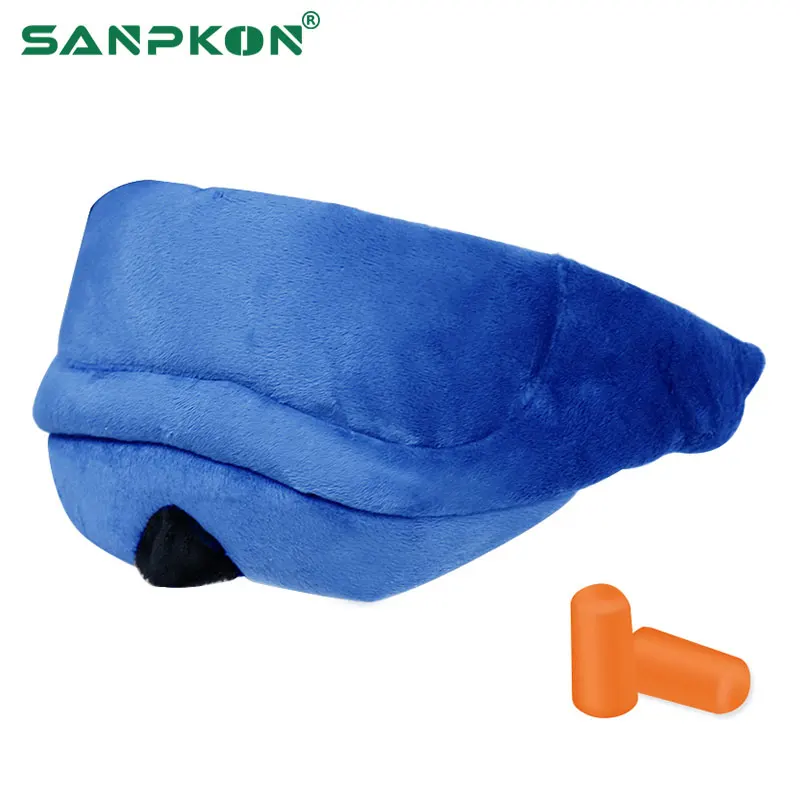 

3D Eye Cover Sleeping Mask Eyeshade Travel Office Sleep Women Men Goggles Breathable Soft Adjustable Eyepatch Blindfold