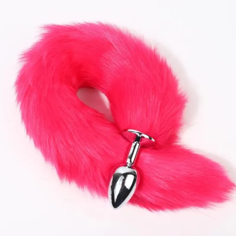 رخيصة المكونات الشرج المعادن مثير Foxtail الشرج المكونات لعب الأدوار لعبة الجنس الذكور والإناث المكونات الشرج لعبة الكبار زوجين لعب الجنس لعب