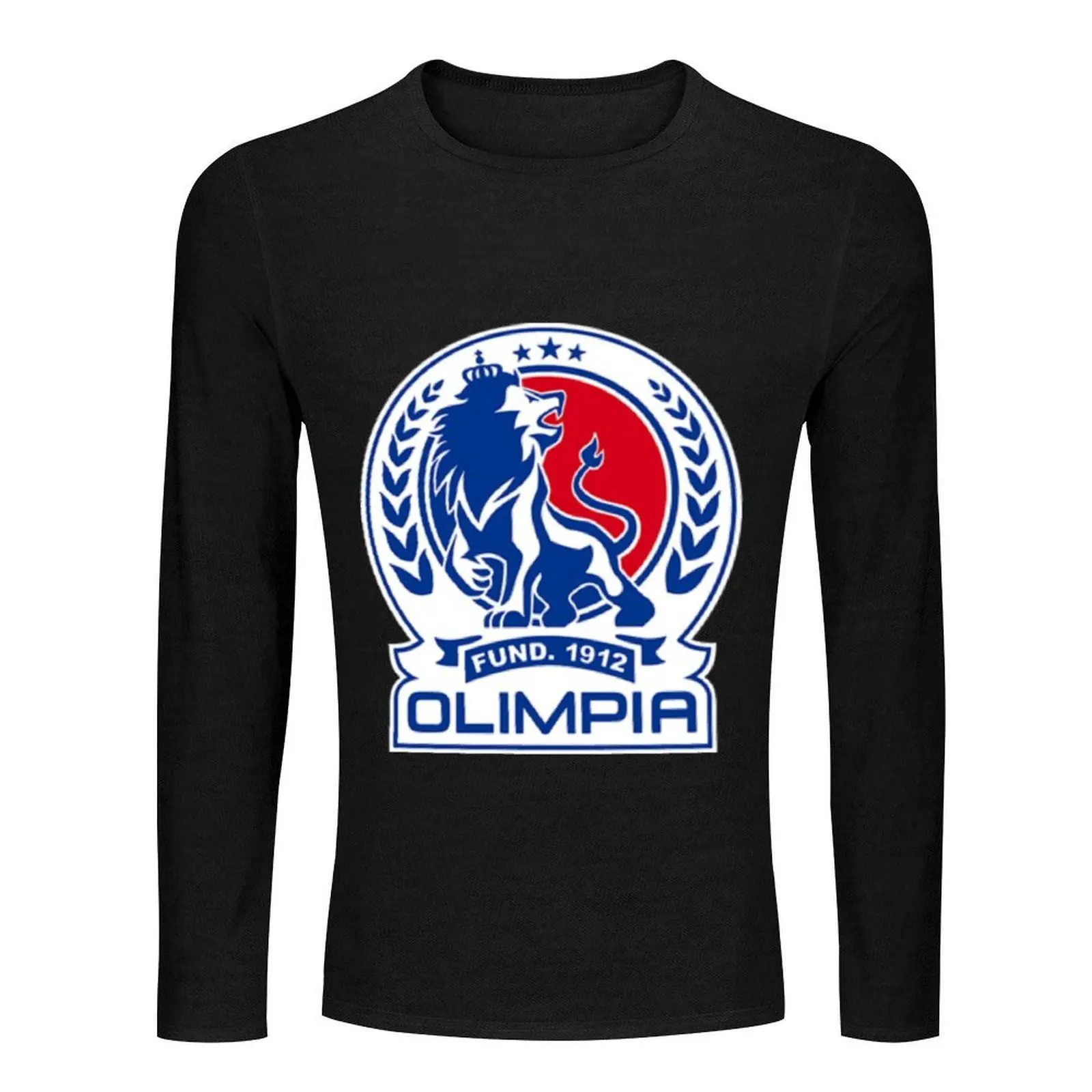 تي شيرت طويل من Club Deportivo Olimpia تي شيرت جرافيك ملابس kawaii تي شيرت مخصص كبير الحجم تي شيرت رجالي قمصان بيضاء