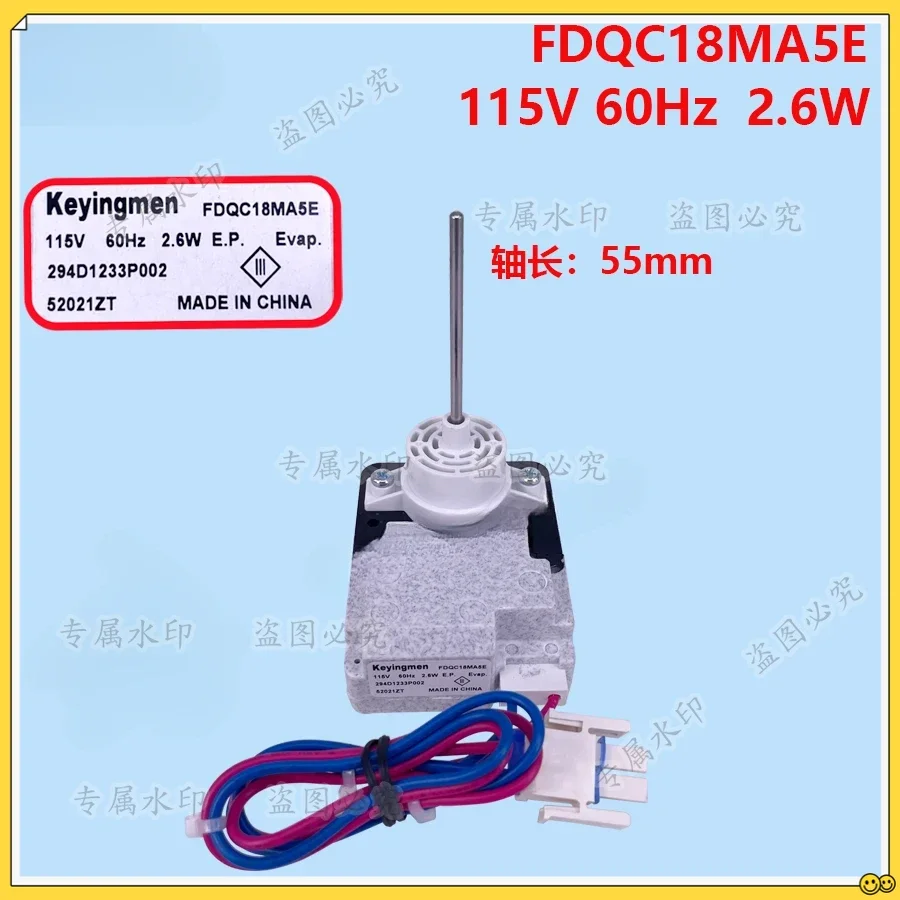 

Fan for Whirlpool Refrigerator Freezer Motor Cooling Fan FDQC18MA5E 115V 60Hz2.6W