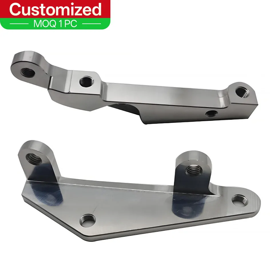 Servizi di lavorazione CNC one-stop personalizzati in fabbrica per accessori e parti di motociclette in plastica e acciaio inossidabile MOQ 1 PZ