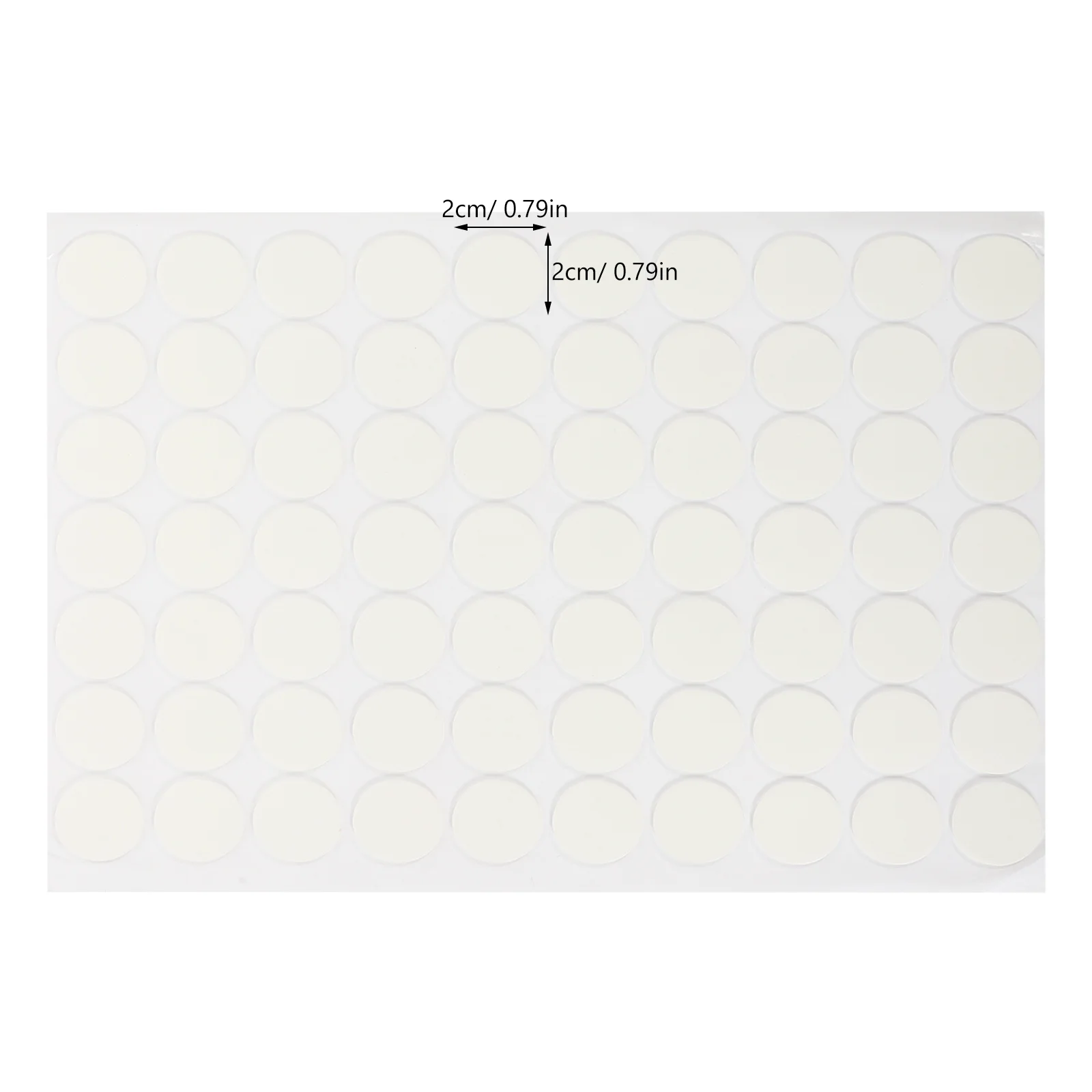 نقاط لاصقة مستديرة مزدوجة الجوانب شفافة للصور ملصقات الحائط القابلة للإزالة الشريط الفني تصاعد شرائط تعليق مكتب المنزل #2