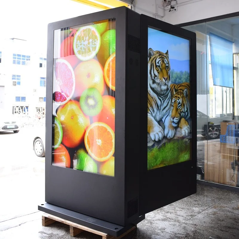 Quiosques de publicidade, equipamento de jogo, parede interna, sinalização digital, quiosque montado, totem, tela sensível ao toque LCD