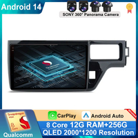 Android 14 Radio For Honda Stepwgn 5 2015 - 2021 Right Car Stereo Multimedia Video Player Navigation GPS Head Unit Bluetooth