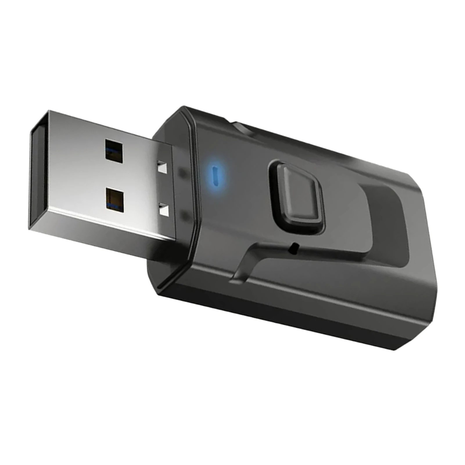 USB Bluetooth 5.4 Audio Transmitter Receiver MIC Wireless Adapter 3.5mm AUX/RCA for TV PC Headphone Home Stereo Car HIFI Music