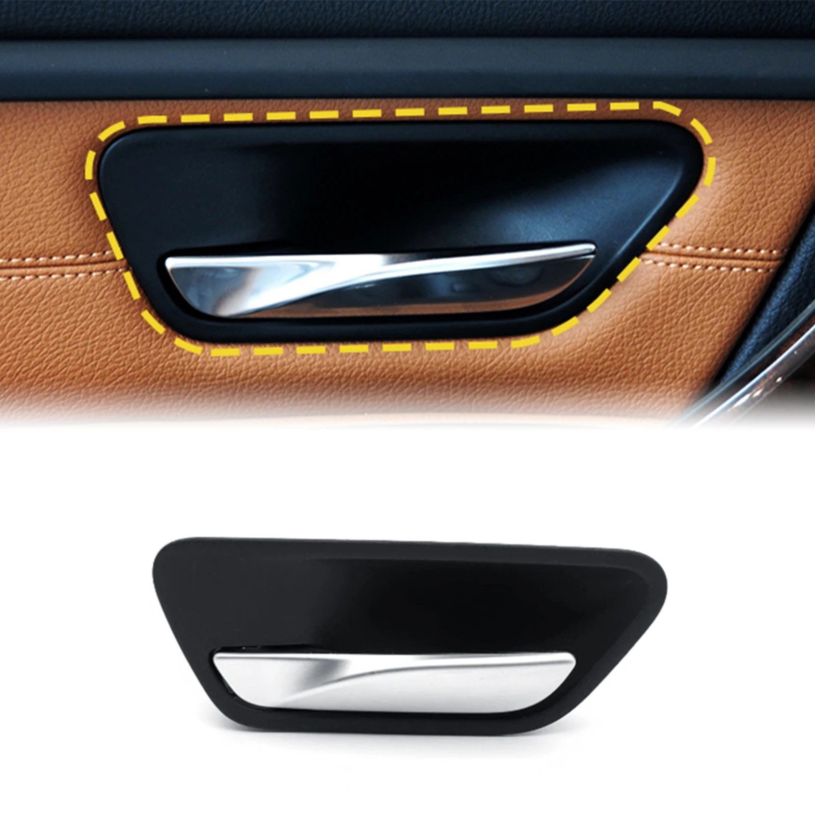 

Car Inner Door Pull Handle Assembly For BMW 3 Series F30 F31 F34 F35 F80 4 Series F32 F33 F36 F82 F83 2013-2019