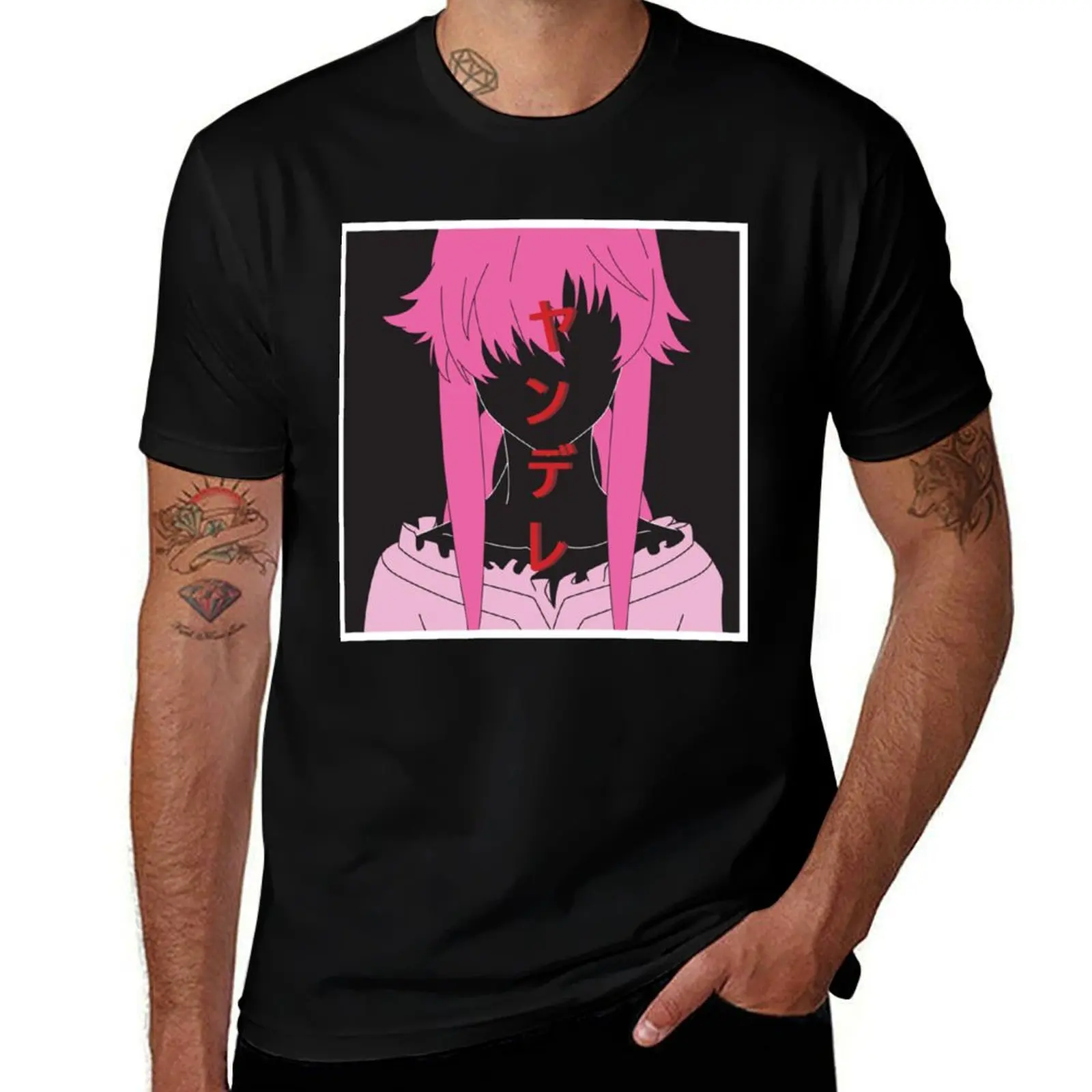 

Yuno Gasai ''Yandere'' T-Shirt Casual Light Summer Short Sleeve Top