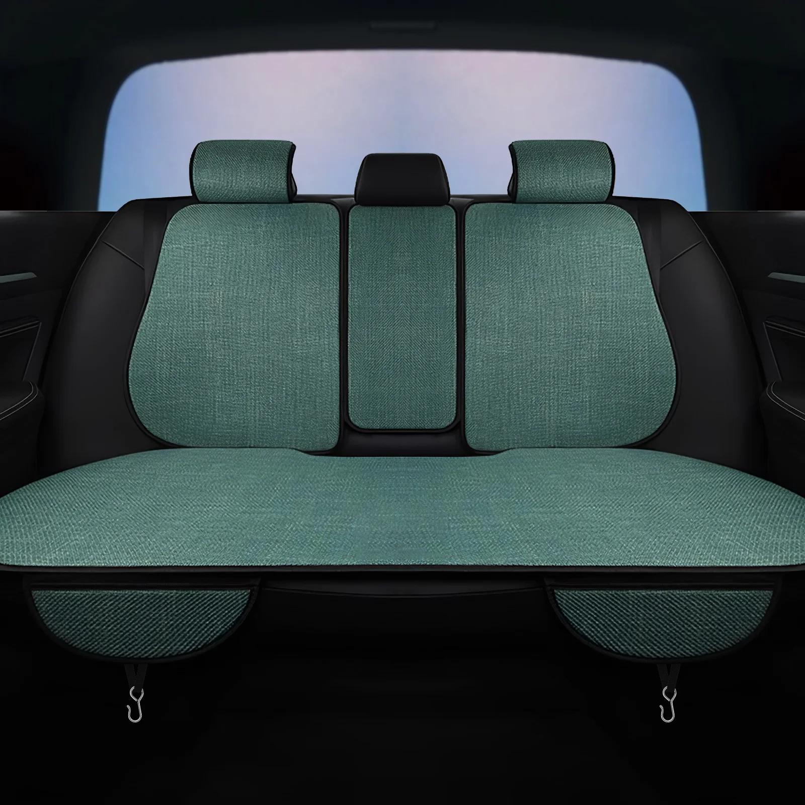 50 قطعة خطاف غطاء مقعد السيارة حياة تقديم طويلة تطبيق بسيط طريقة تثبيت مريحة خطاف وسادة مقعد السيارة #4