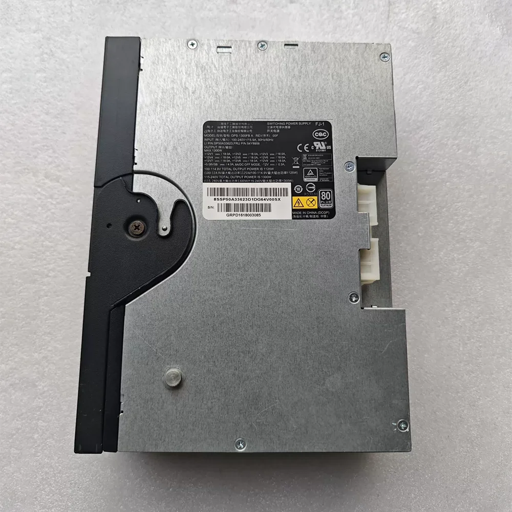 Workstation power supply for Lenovo P900 P910 1300W DPS-1300FB A 54Y8906 Shipped After Comprehensive Testing