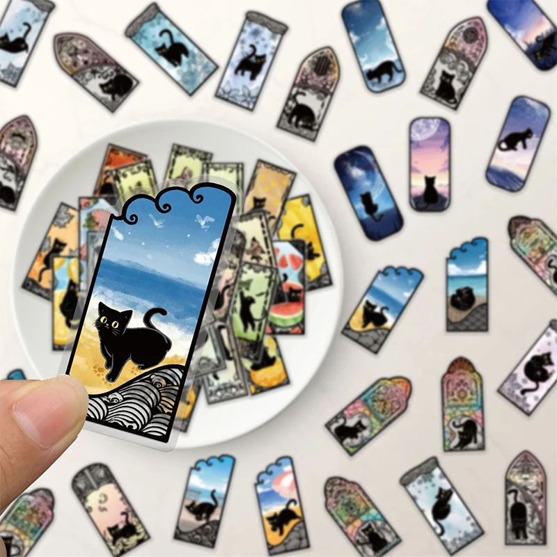 50PCS Cartoon Black…