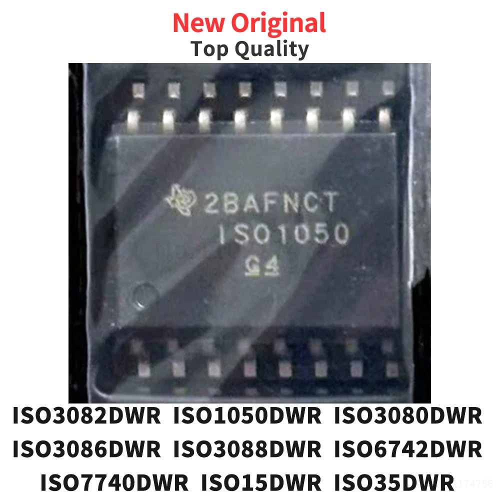 (1 Piece) ISO3082DWR ISO1050DWR ISO3080DWR ISO3086DWR ISO3088DWR ISO6742DWR ISO7740DWR ISO15DWR ISO35DWR SOP16 New Original