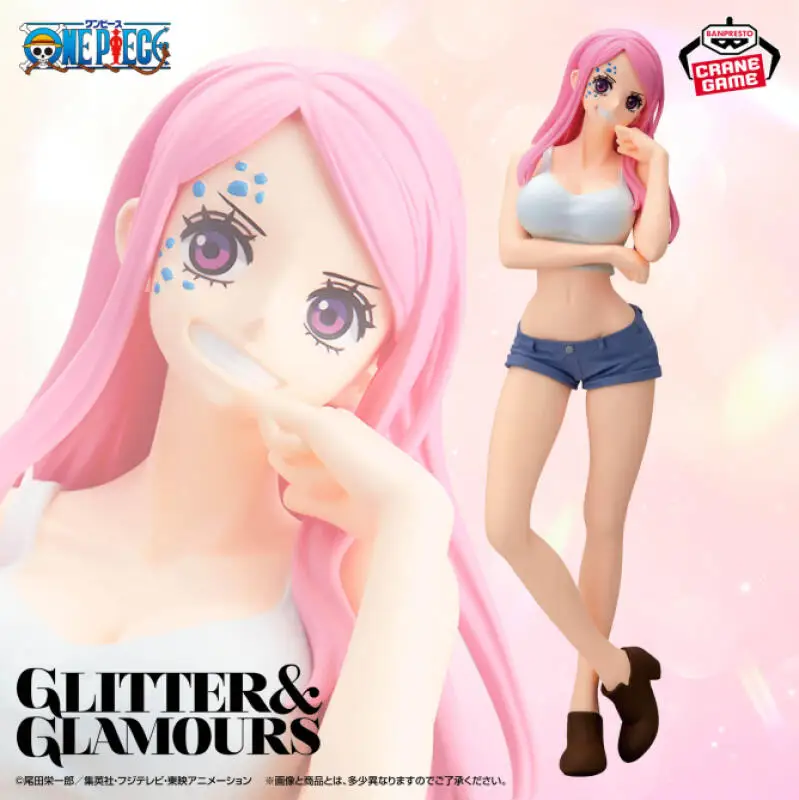 

In Stock Bandai Original Banpresto ONE PIECE GLITTER&GLAMOURS JEWELRY BONNEY 2 Action Figures Anime Figuras Ct Toys Juguete Gift