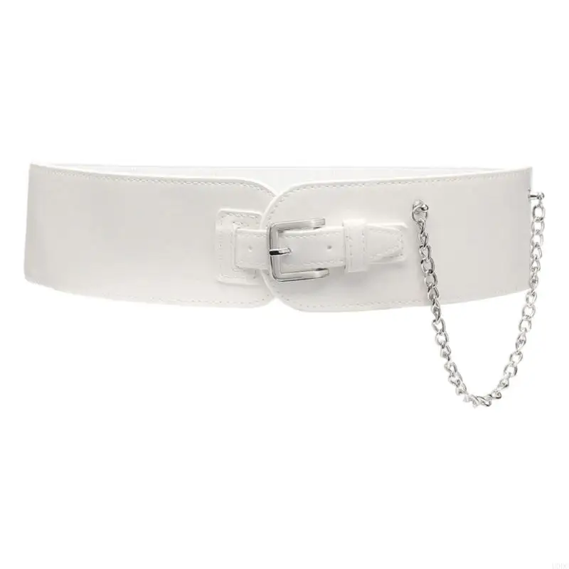 Multiuse Stretchy Wide Belt Decorative Cincher Belt For Shirt Dresses And Layered Outfit Simple and Easy Matching Corset Y166