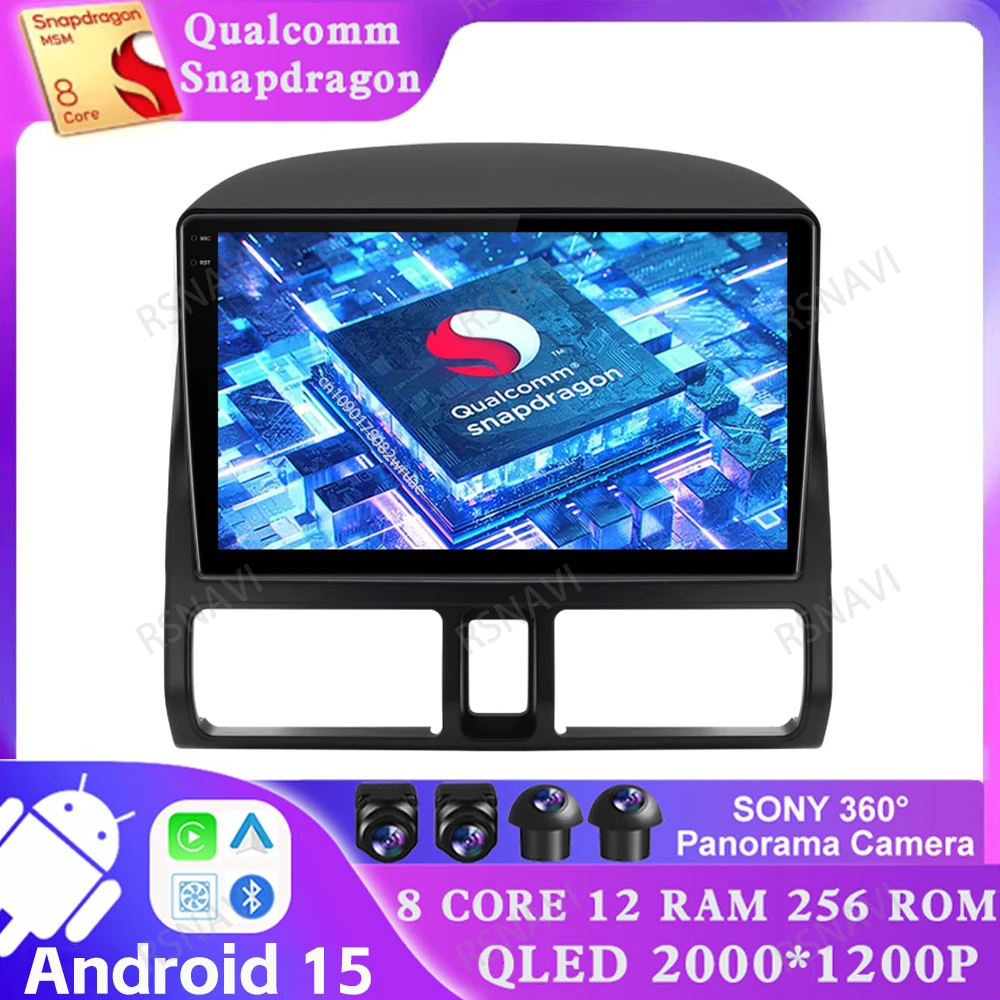 

Android 15 for Honda CR-V CRV 2 2001 - 2006 BT 5G WIFI Navigation Viedo Player DSP Car Radio 4G LTE Multimedia Head Unit GPS DVD