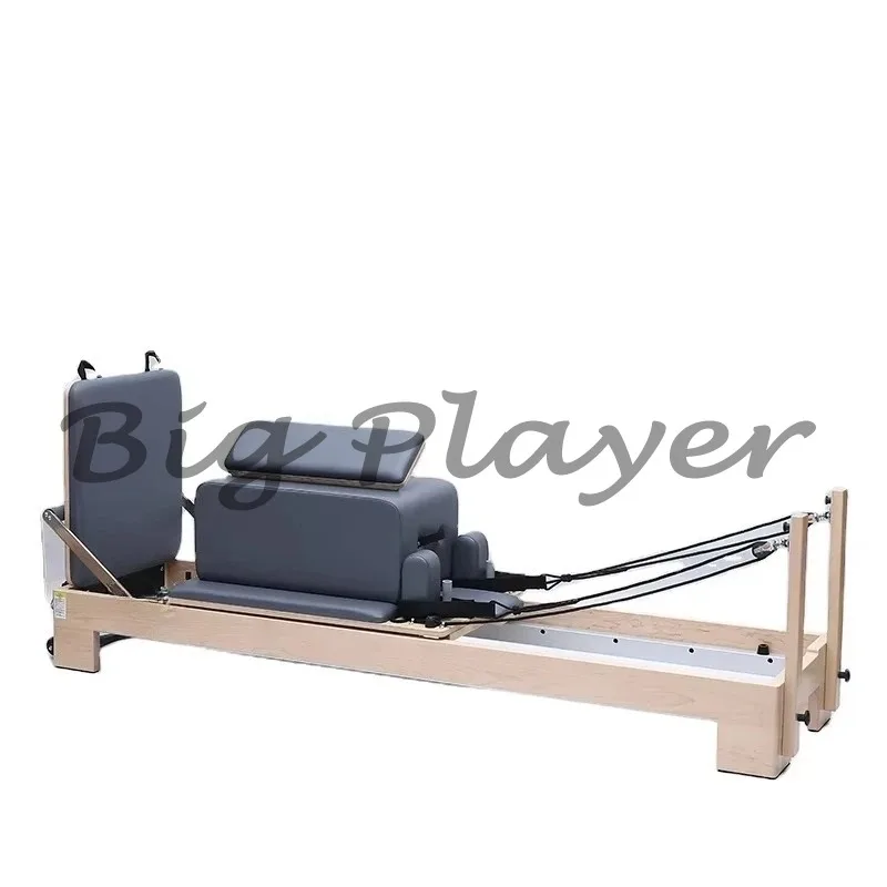 

High End Springs Reformer Pilates Sliding Bed Pilates Reformer Wood Machine For Body Shaping