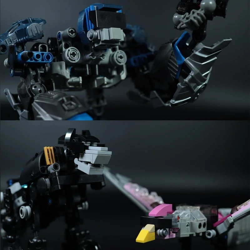 1238pcs MOC Don Onitaijin Avataro Sentai Technical Model Building blocks DIY creative Brick Kids Christmas gift toy Birthday