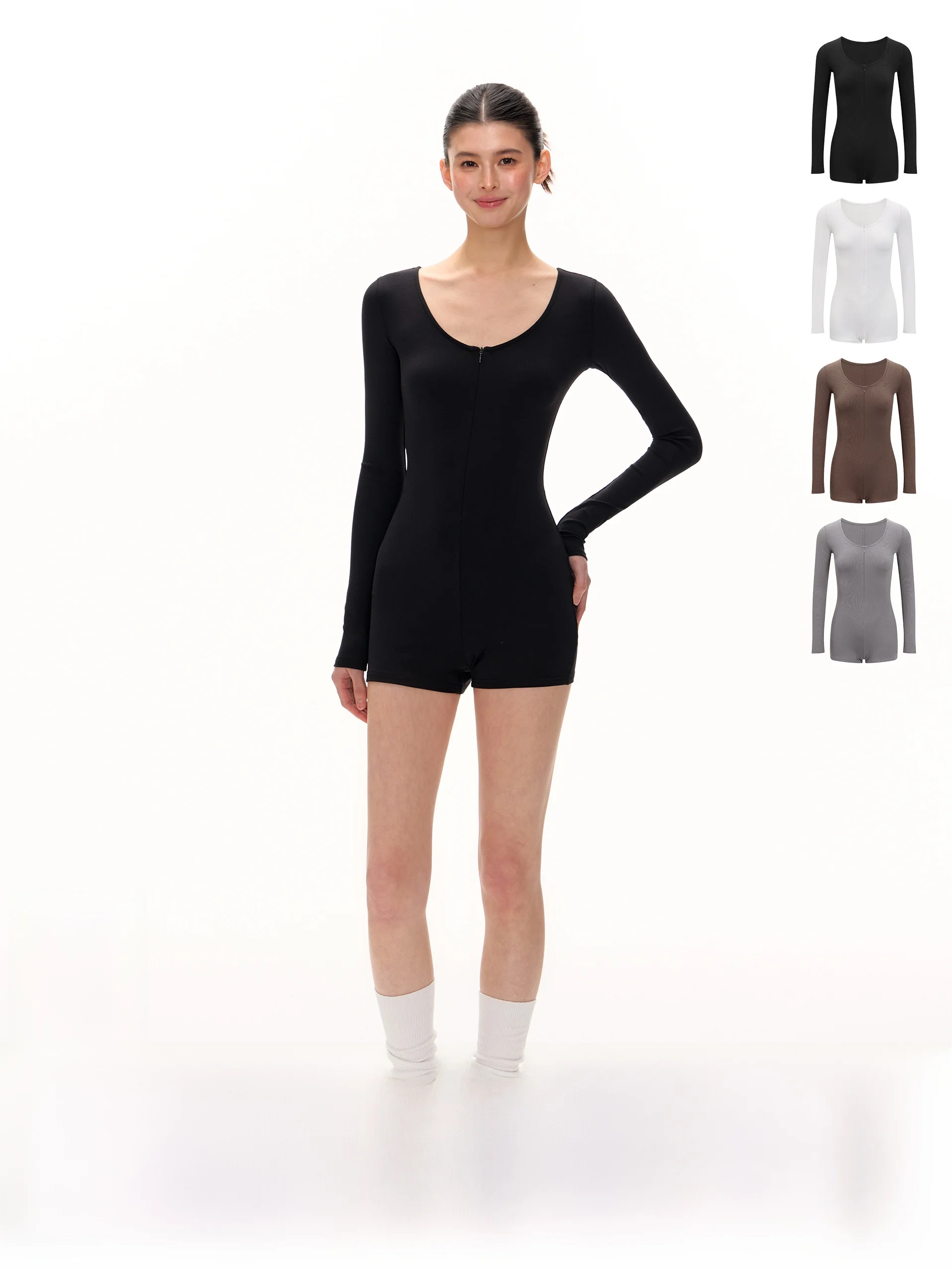 

Ariseism American Sle Retro Color One-Piece Suit Women's Summer New Low Waist ort Pants Nylon Fabric Street Sle