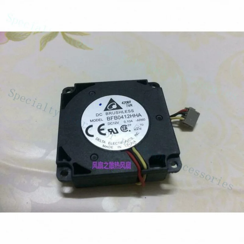 

Вентилятор охлаждения A+ Delta BFB0412HHA 4010 DC 12V 0.10A 4CM с 3-жильным шлангом и шарикоподшипником