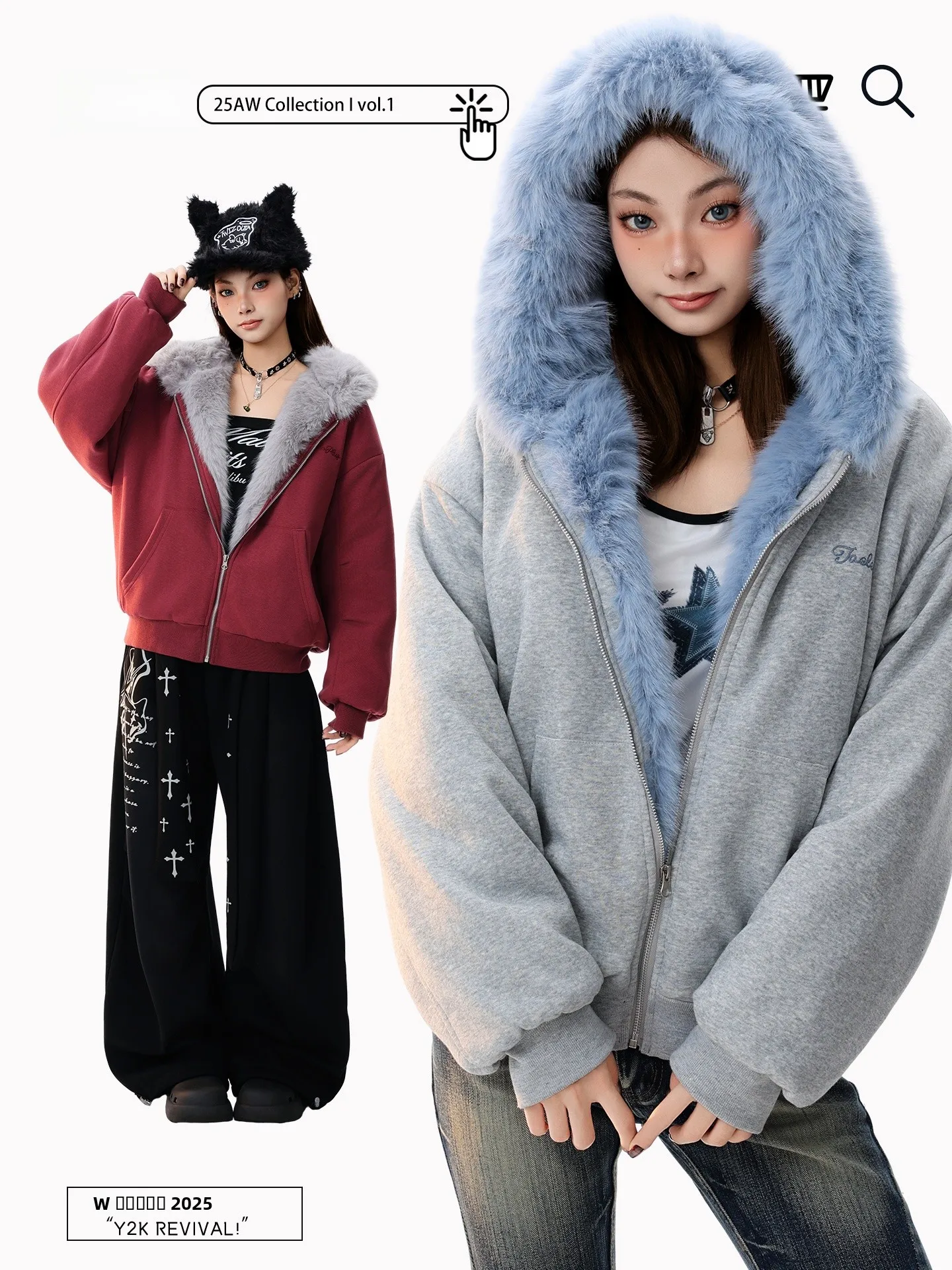 

Зимняя утепленная хлопковая куртка PBB для женщин: теплое пальто с меховым воротником, на молнии, из дышащей полиэстеровой ткани