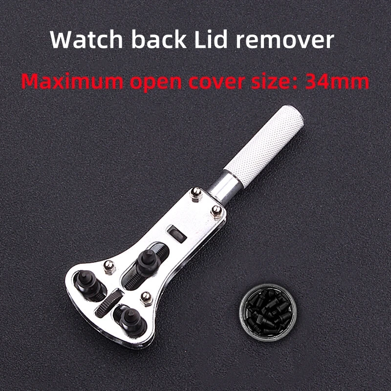 

Watch Back Lid Opener Combination Repair Set Watch Removal Watch Battery Replacement Repair Disassembly Tool Watch Opener