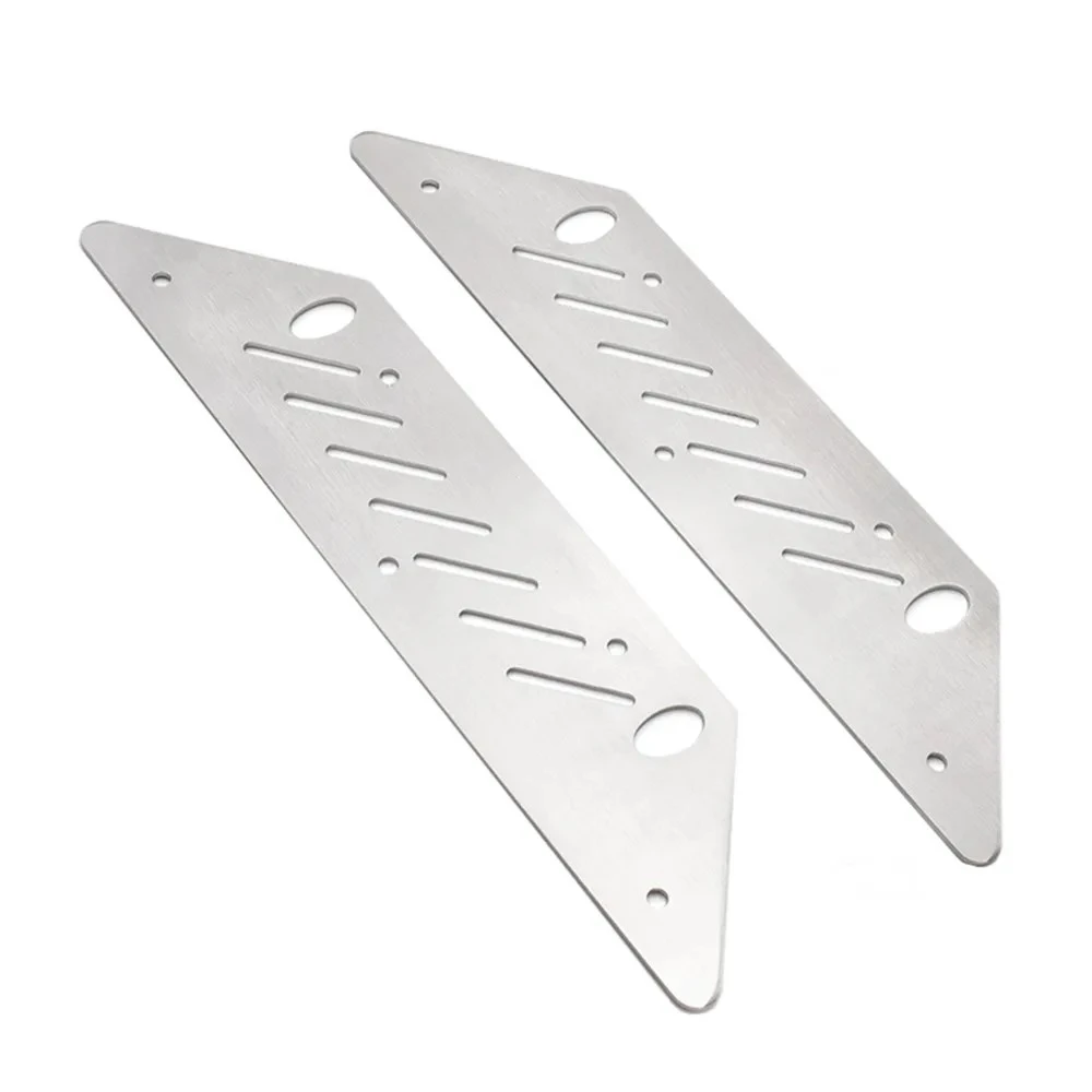 

​Protector Stainless Steel Chassis Guard Plates Car Frame Bottom for Axial Capra UTB RC Car Spare Parts