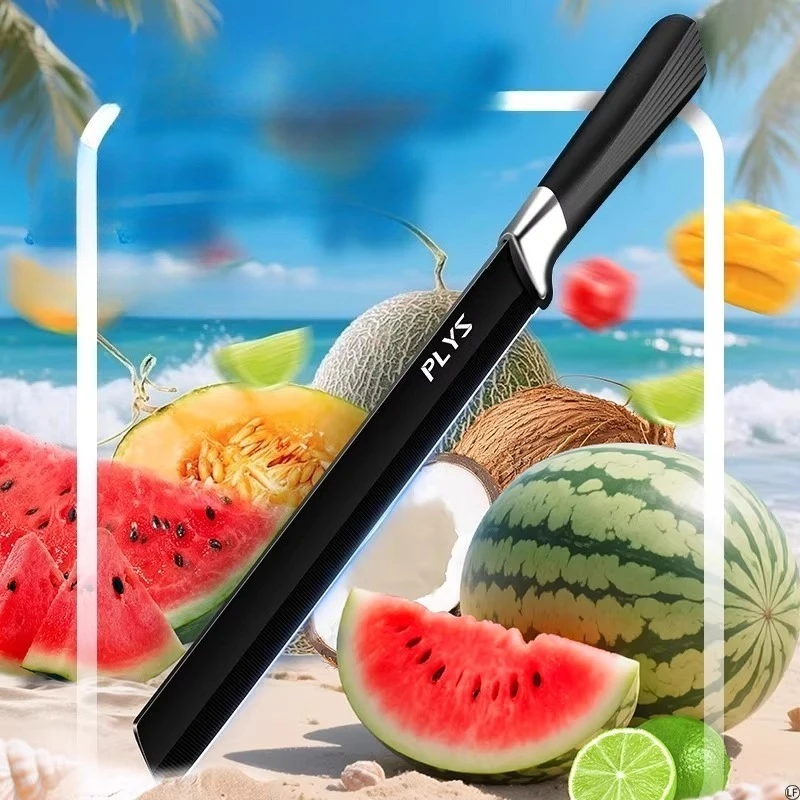 Fruit Knife for Home Use - Sharp Stainless Steel Extended Melon Knife Specialized Watermelon Cutting Knife & Peeling Knife Kitch view 2