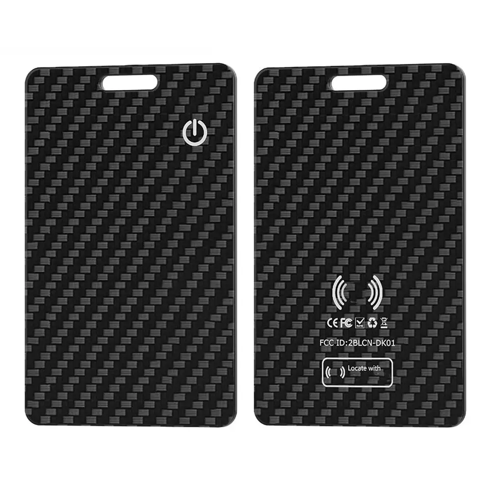 Portafoglio ultrasottile Localizzazione scheda anti-smarrimento Localizzazione Smart Tag GPS per iPhone Trova la mia scheda dispositivo Bluetooth Smart Tag ultra sottile