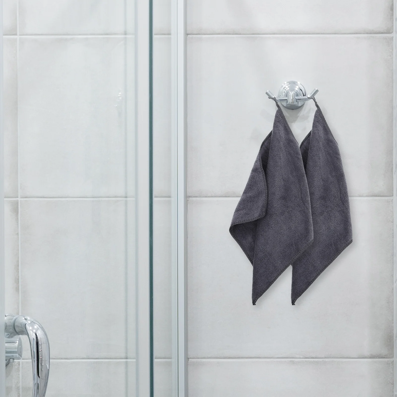 

10Pcs Kitchen Towels Absorbent Soft Polyester Fiber Multi-Use Quick Dry Wash Towels Kitchen Dish Towel