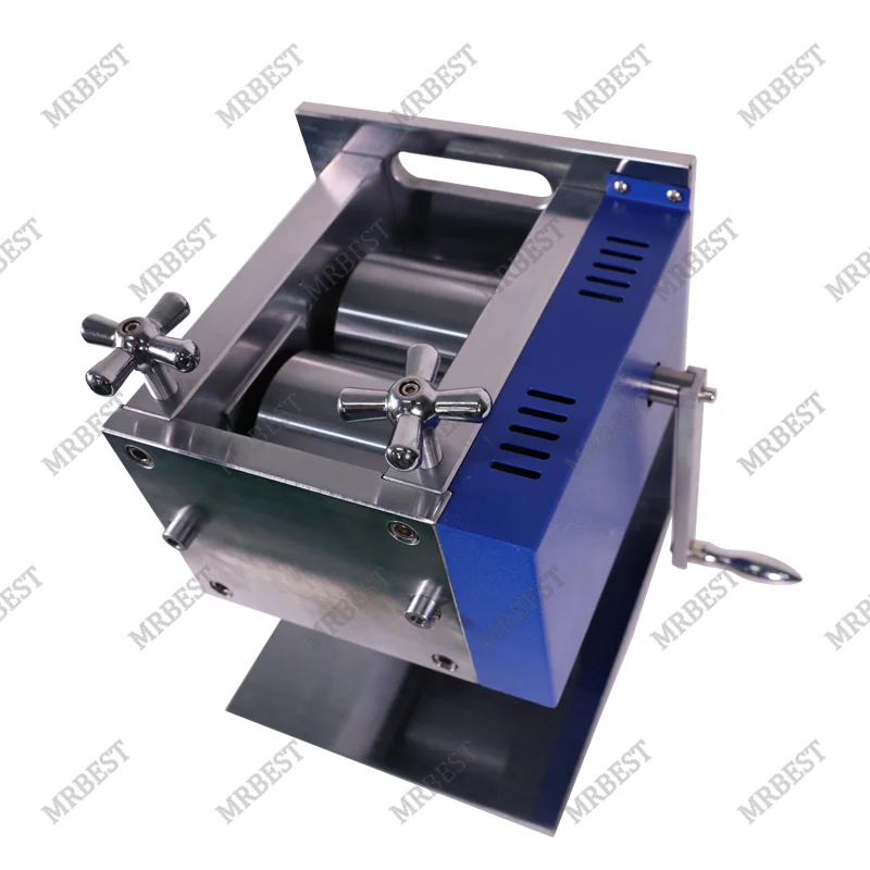 100mm Width Manual Horizontal Roller Press Machine for  Battery Electrode Rolling Press Equipment After Coating