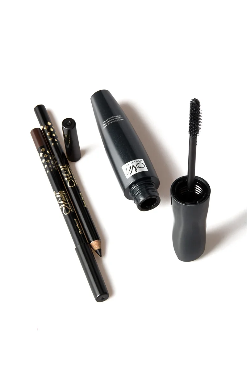 Menow Molympiques-Mascara cosmétique pour extension de cils, produit cosmétique liquide sans bavure