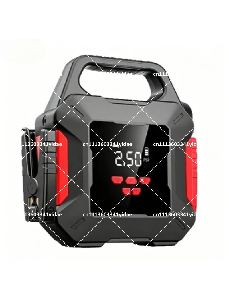 Car Jump Starter with Air Compressor, 2000A Portable Battery Pack for Gas Diesel Engines
