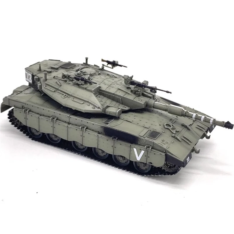 

1/72 Scale Merkava 3D Main Battle Tank Armored Vehicle Explosion Proof Curtain Model DieCast Collection Display Fans Toys Gifts