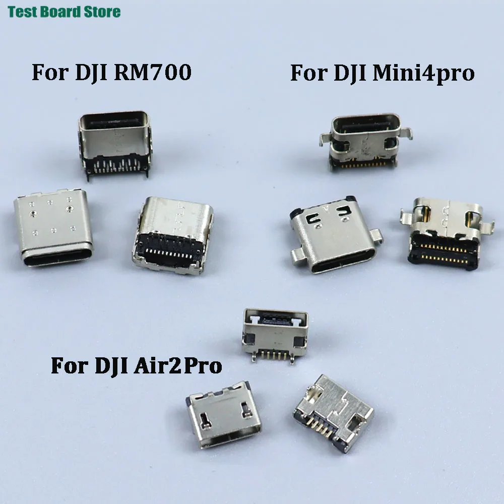  1/2/5PCS New For DJI RM700 Mini4pro Air2Pro Mini C2 Drone Remote Control USB Charging Interface Socket Port Connector