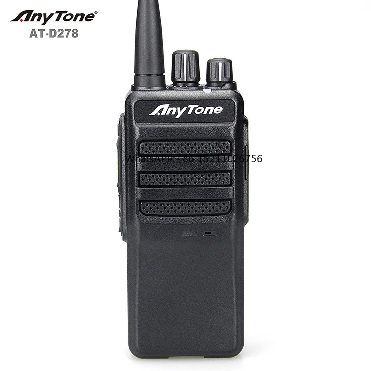 Waterproof IP67 Anytone factory price Explosion-proof AT-D278EX 5-10km Single Band Digital DMR VHF UHF two way Radio