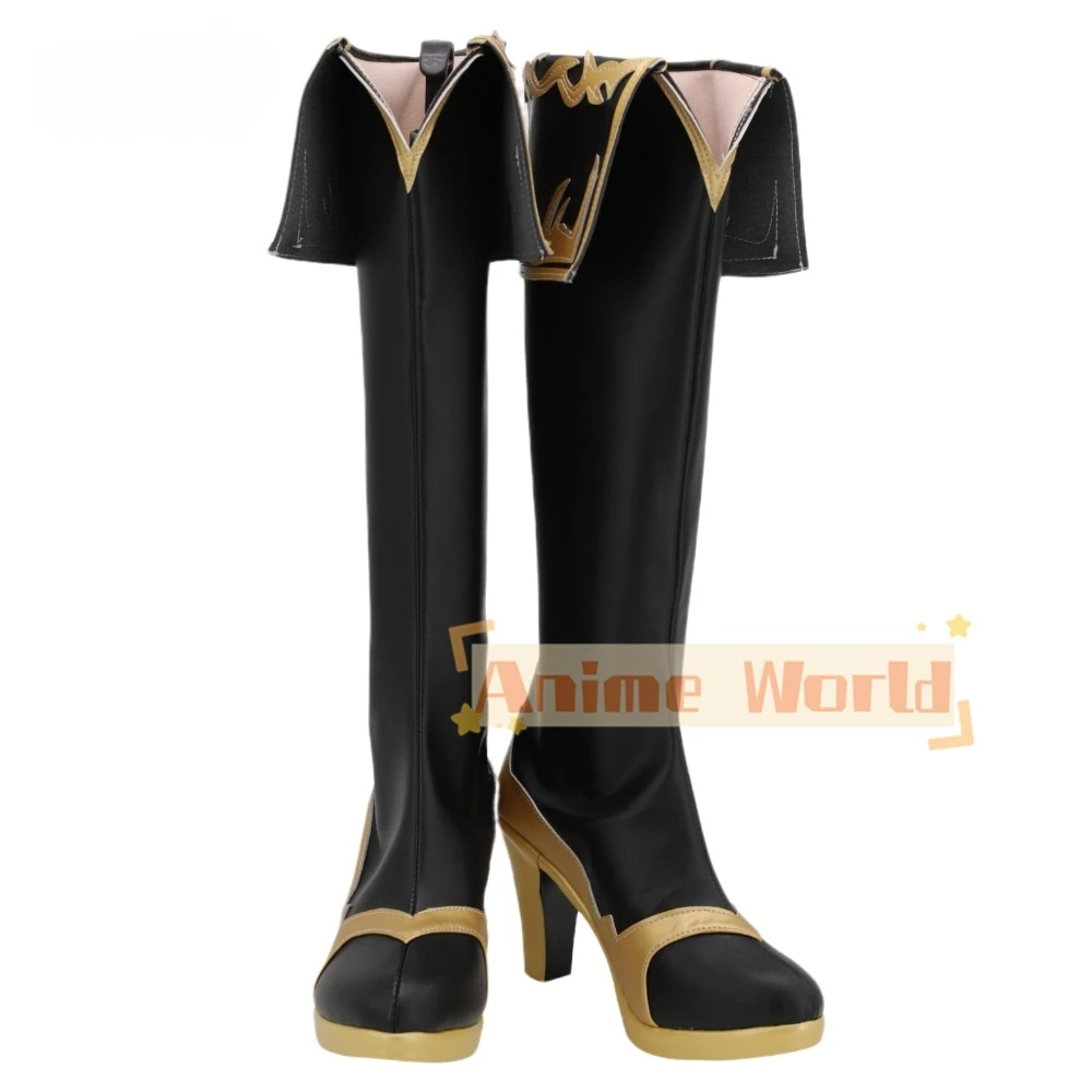 Gioco Miss Fortune The Bounty Hunter Scarpe cosplay Stivali su misura