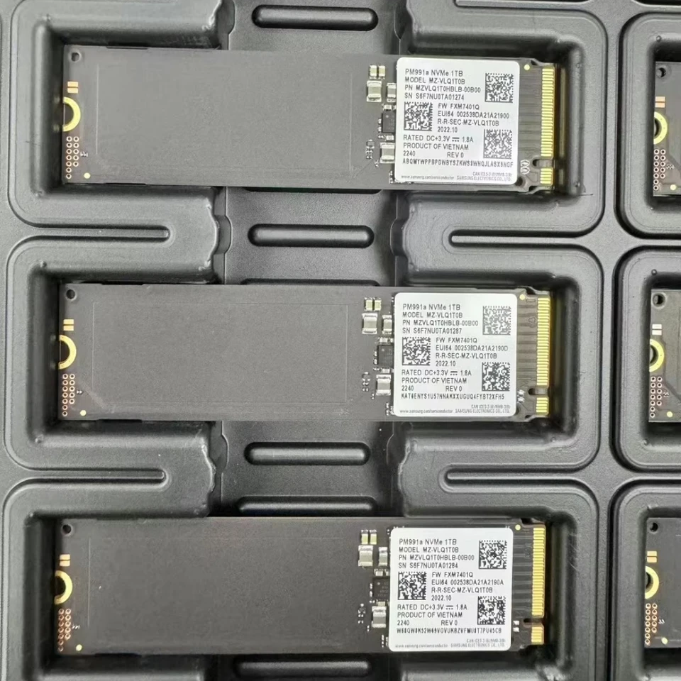 SSD PM991a 256GB 512GB 1TB PCIe 3.0x4 NVME 2280 PM991 128GB M.2