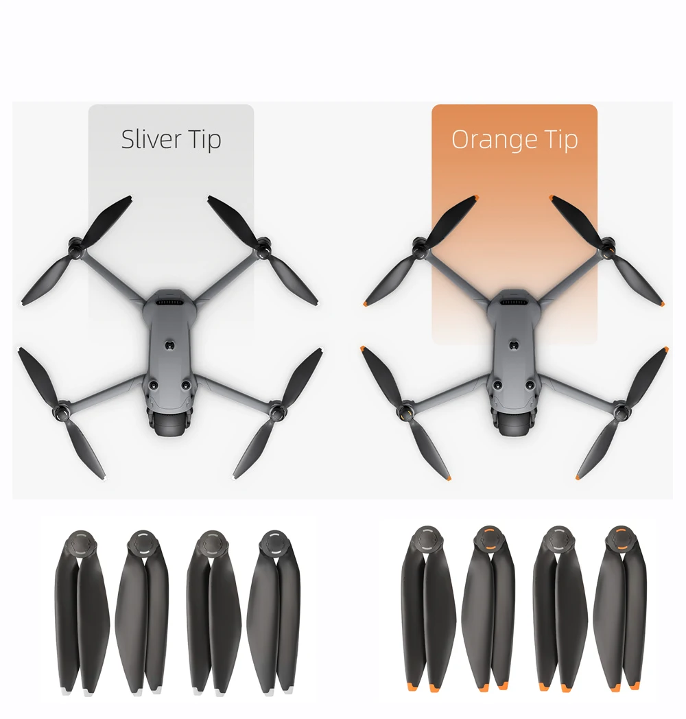 Комплект реквизита для DJI Mavic 4 Pro, лопасти для дрона, набор пропеллеров, крышка крыла, аксессуары, малошумный вентилятор, запасные части, аксессуары, 2 шт./4 шт.