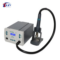 QUICK 861DW 1000W Hot Air Rework Station PCB Soldering Repair Tool with Replaceable 5 6 8mm Heat  Nozzle