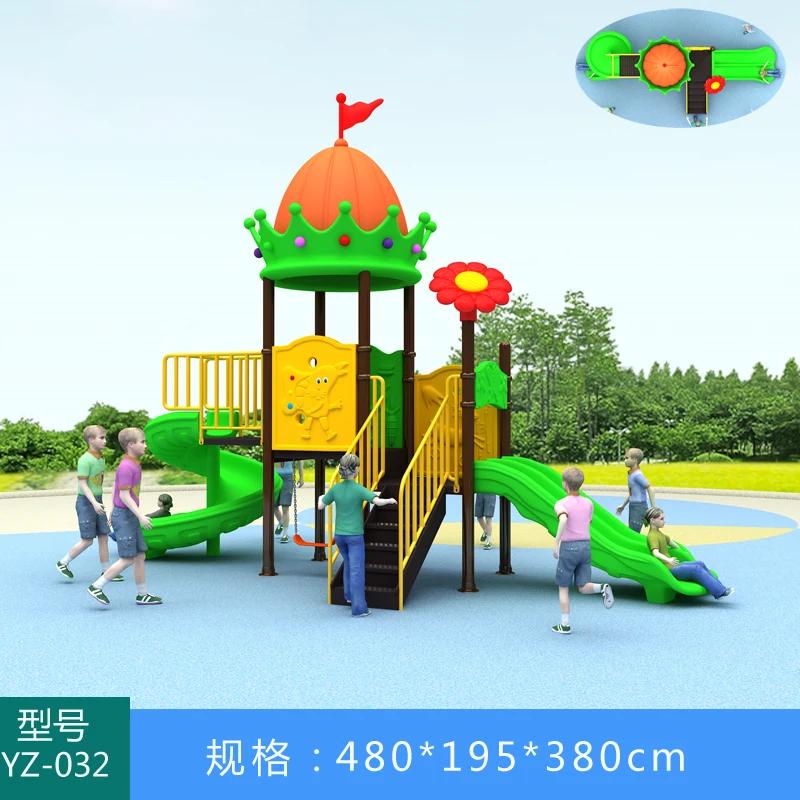 高品質屋外用複合プラスチック製滑り台（庭用、耐久性、OEM/ODM、卸売、遊園地設備、様々なカスタマイズ対応）