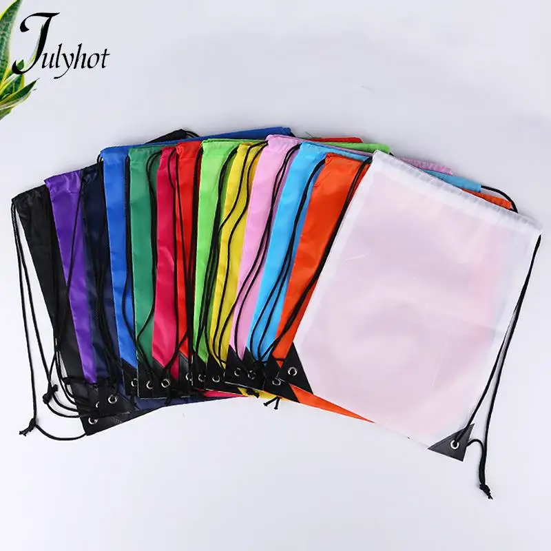 1PC Waterproof Drawstring Bundle Pocket Outdoor Hiking Bag Backpack Camping Swimming Training Fitness Sports Bags