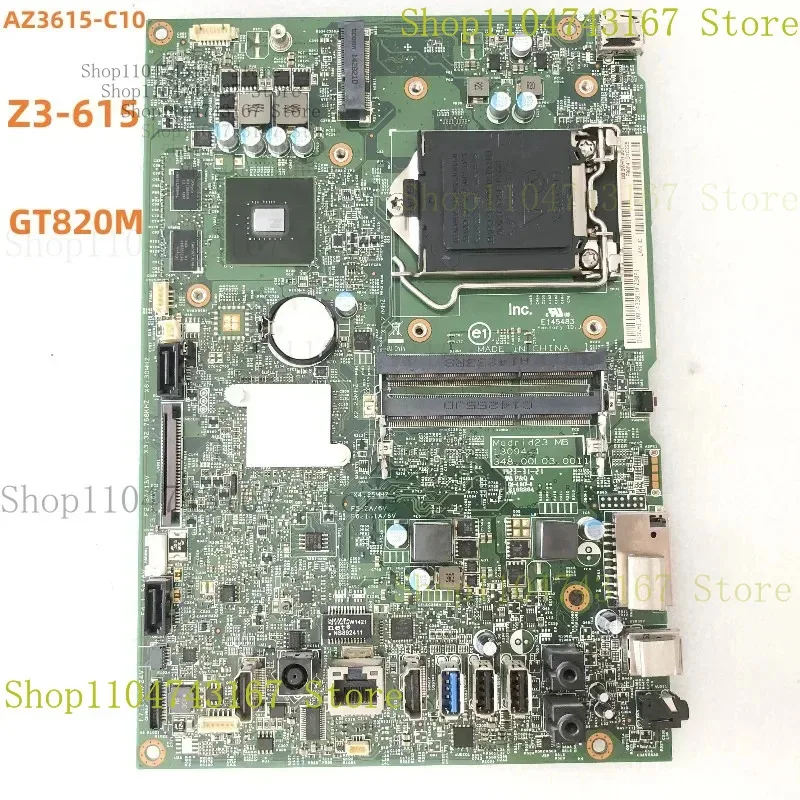 

For ACER Aspire Z3-615 AZ3615 Motherboard + radiator + power supply 13094-1 348.00L03.0011 DB.SEH11.001 Mainboard 100% Work