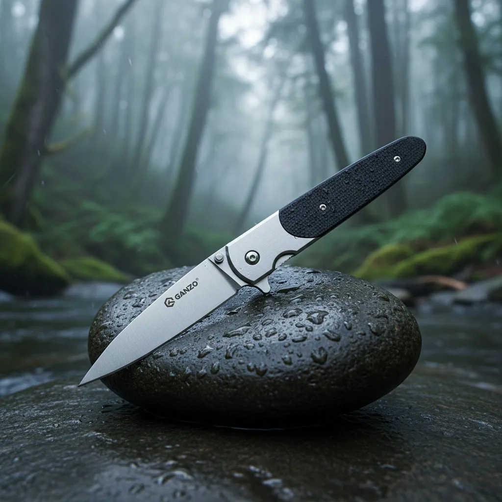 

Ganzo G743-2 F743-2 G743-1 F743-1 58-60HRC 440C G10 Handle Folding Knife Outdoor Survival Camping Hunting Pocket Knife