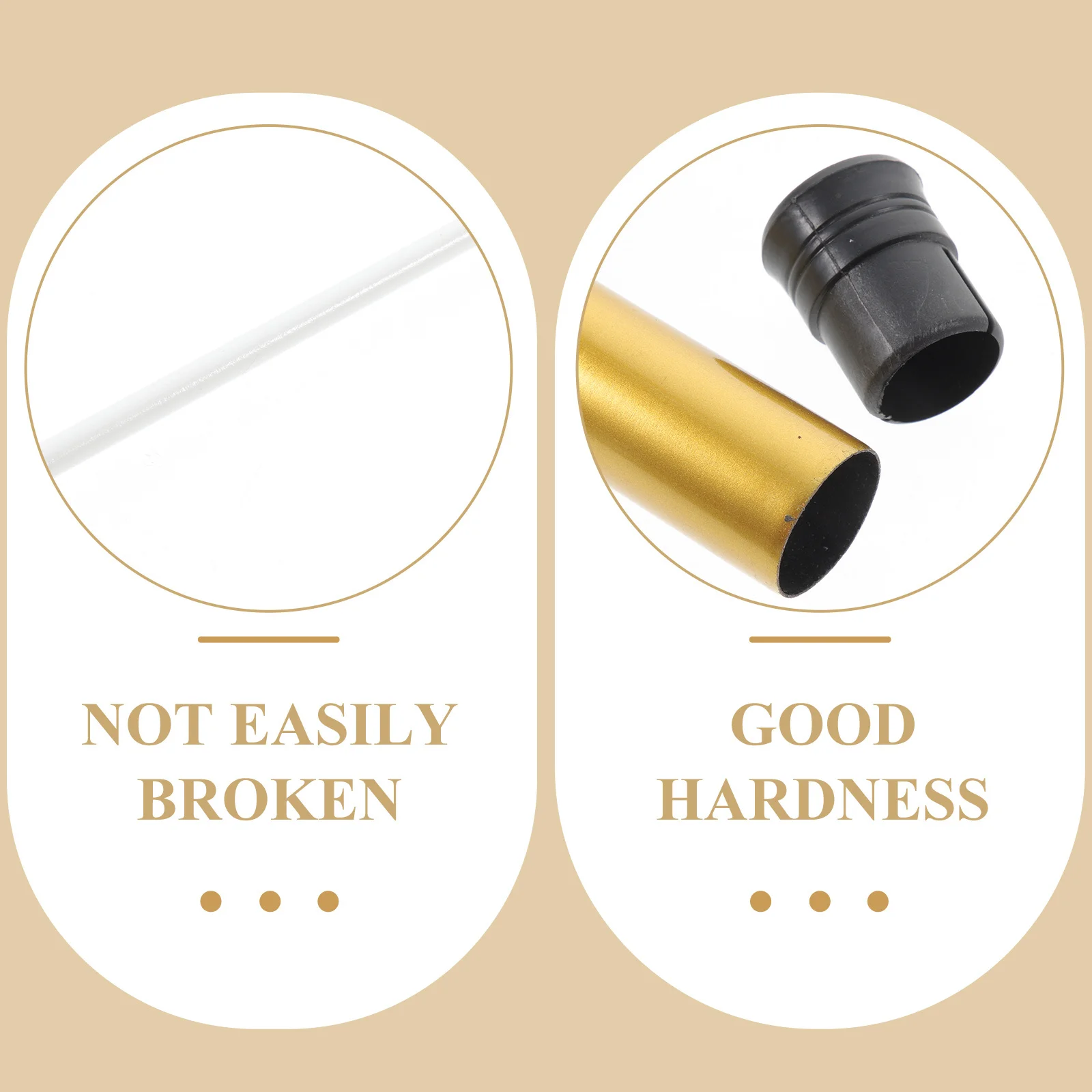 

Conducting Baton Metal Long-Lasting Visual Effect for Orchestra Concert Students Storage Cylinder Portable Musical Baton