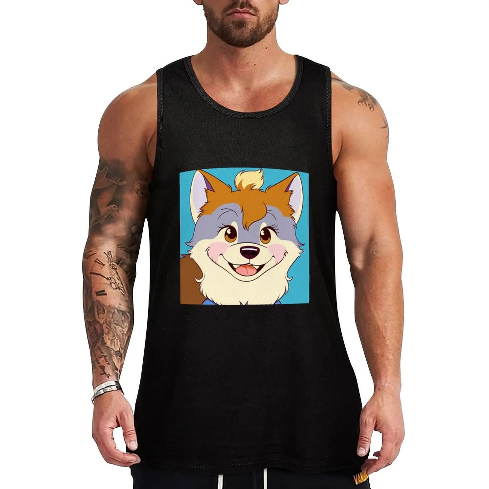 Furries - Furrytastic #8 Tank Top Men's tops mens gym clothes